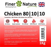 Finer By Nature Chicken 80/10/10 Mince Raw 1kg
